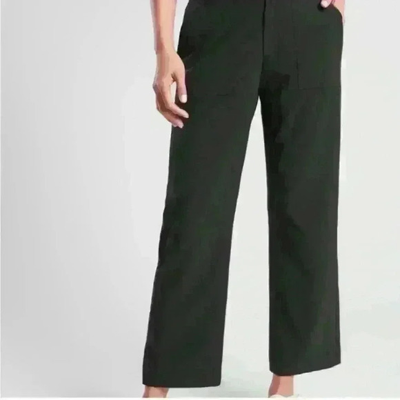 Athleta “Tribeca Utility Crop” Black Size 2 EUC! - Picture 5 of 13
